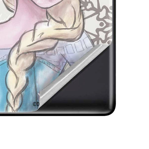 Disney Frozen Elsa Snowflakes Art Google Pixel 6 Pro Skin